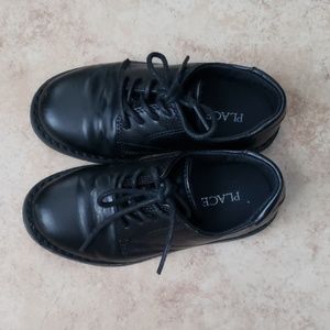 Boys black dress shoes
